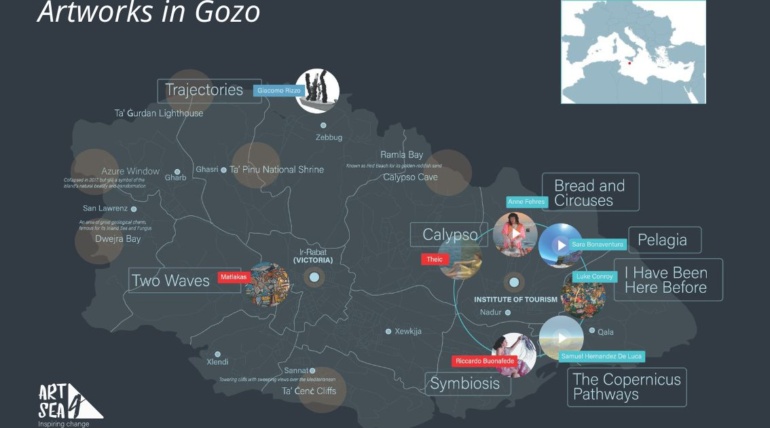 Art4Sea Sets Sail: Public Art and Ocean Visions in Gozo