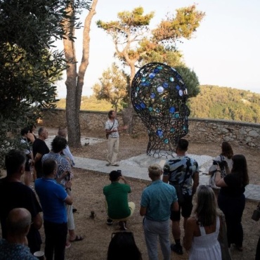 Inaugurating the Art4Sea exhibition in Alonissos: a Multisensory Journey inspired by the Sea